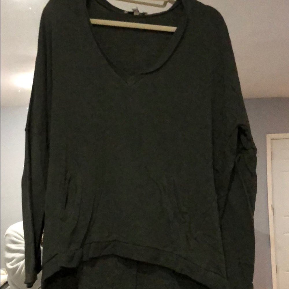 Green sweater